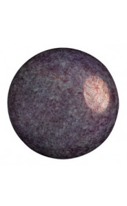 Designed by the Parisian Puca known for its chic designs. this Cabochon par Puca® 25 mm Opaque Mix Amethyst Gold Ceramic look 03000/15726 is a great base for your design